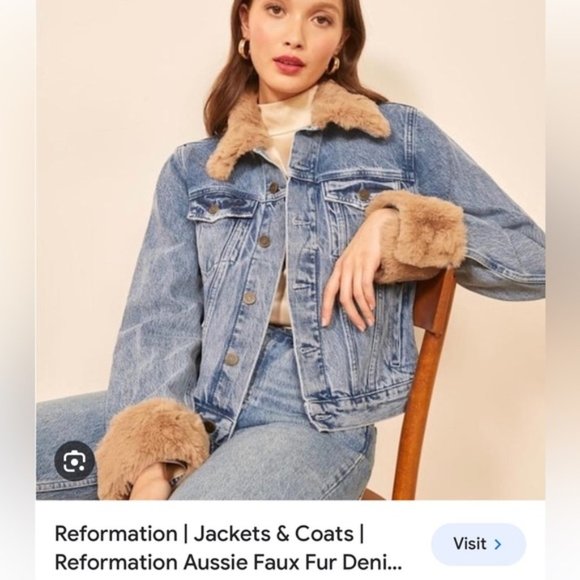 Reformation Jackets & Blazers - Reformation Xsmall denim jacket like new